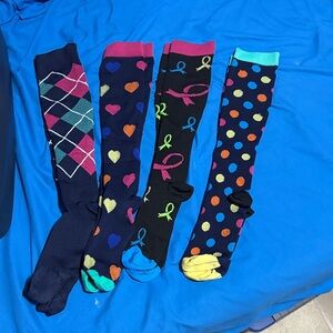 Vibrant Women's Patterned Socks Set
